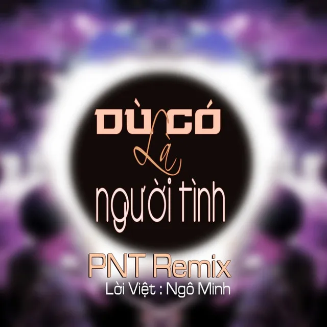 Dù Có Là Người Tình (PNT Remix)