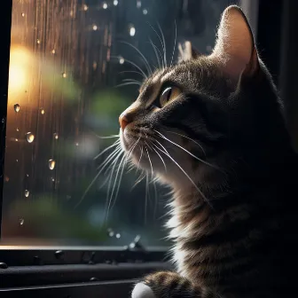 Maullidos Suaves Del Gato Y Lluvia: Música Bajo La Lluvia by Musicoterapia para gatitos