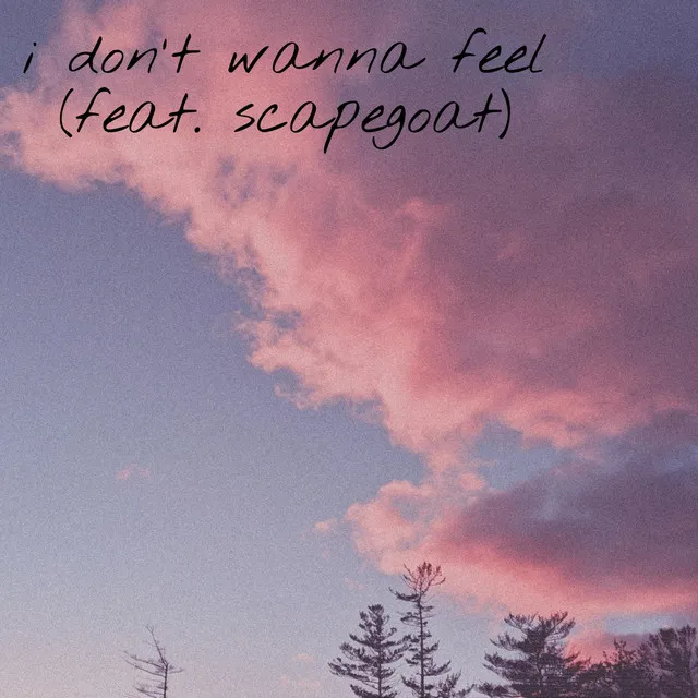 i don't wanna feel