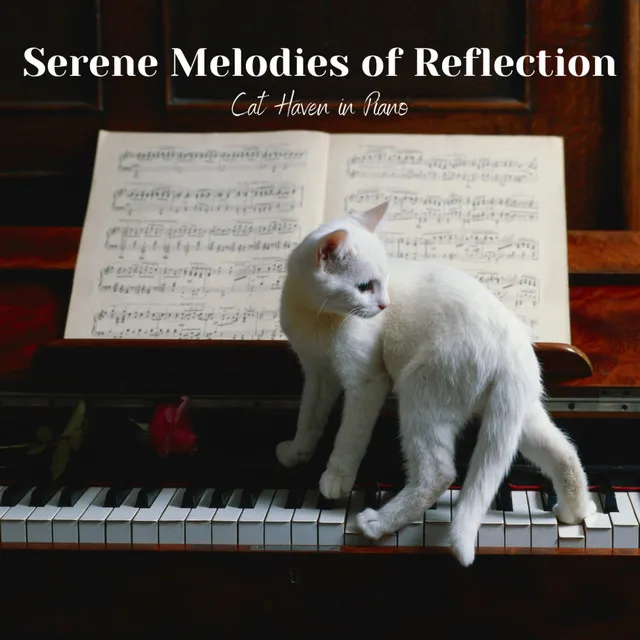 Serene Melodies of Reflection: Cat Haven in Piano