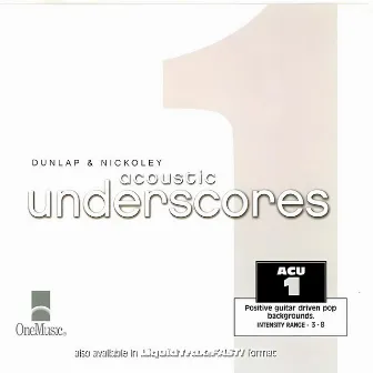 Acoustic Underscores by Ronald Dunlap