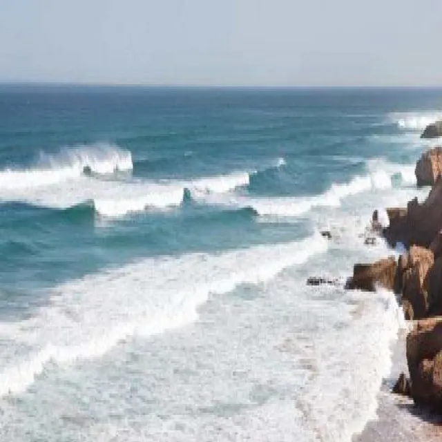 Foamy Fiji Beach Waves