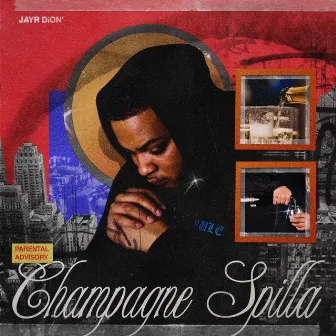 Champagne Spilla by Jayr Dion'