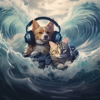 Ocean Retreat: Binaural Pet Serenity by Binaural Vibrations