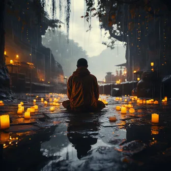 Meditación De La Lluvia: Armonía De La Tormenta Tranquila by Muestreo estéreo al aire libre