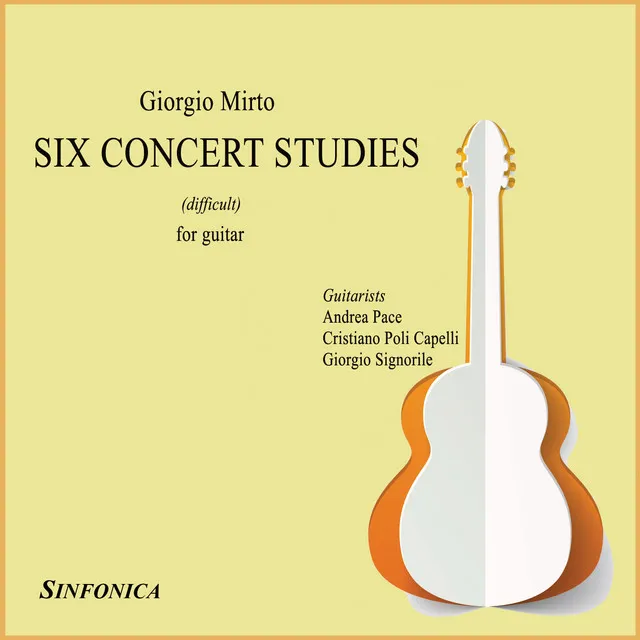 Studio da concerto No. 2 in E Major: Toward the Sea - for Guitar