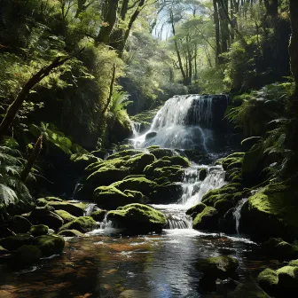 Flujos De Armonía: Música De Yoga Junto A Las Cascadas by 