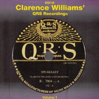 Clarence Williams' Q.R.S Recordings, Vol. 1 by Clarence Williams & His Orchestra