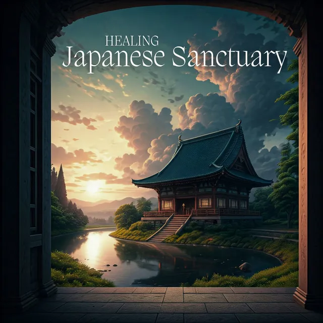 Healing Japanese Sanctuary: Spiritual Balance with Zen Music