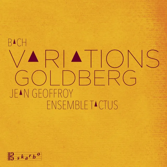 Goldberg Variations, BWV 988 (arr. for percussion ensemble): Variatio 29. a 1 o vero 2 Clav.