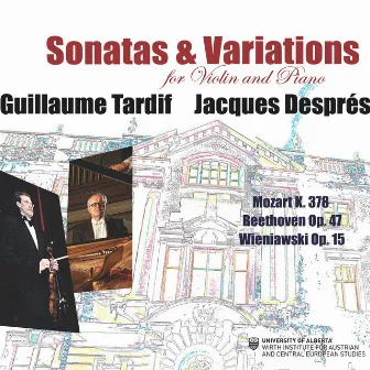 Sonatas & Variations for Violin and Piano by Guillaume Tardif