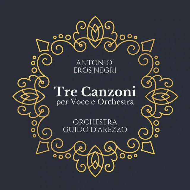 Tre canzoni per voce e orchestra