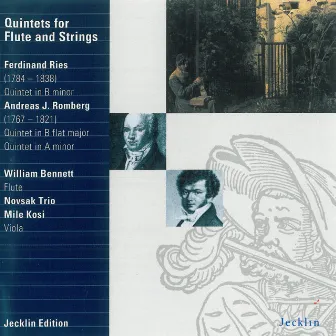 Ferdinand Ries & Andreas Jakob Romberg: Quintets for Flute and Strings by Novsak Trio