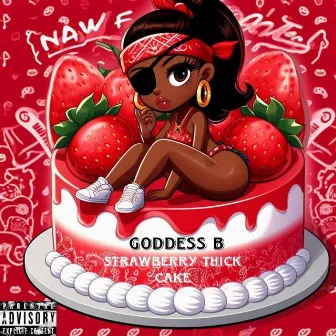 Strawberry Thick Cake by Goddess B