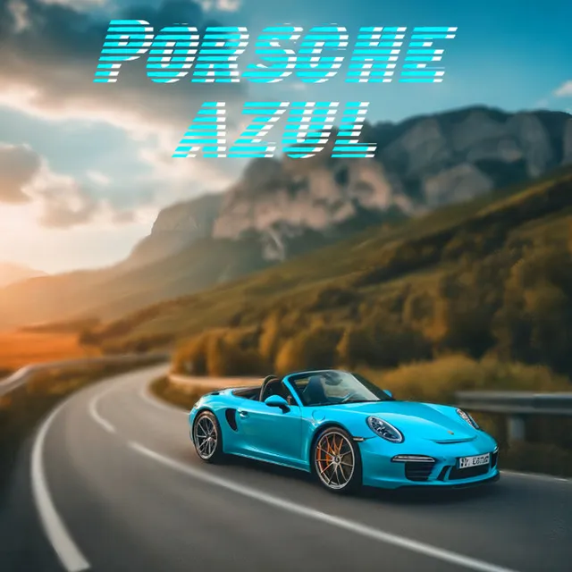 Porsche Azul