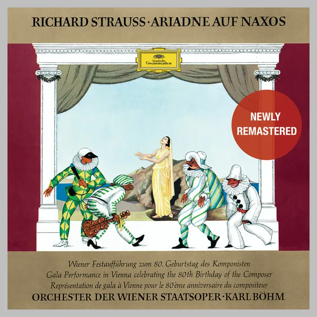 Ariadne auf Naxos, Op. 60, TrV 228 / Prologue: Hier finden Euer Gnaden die Mamsell Zerbinetta - Live