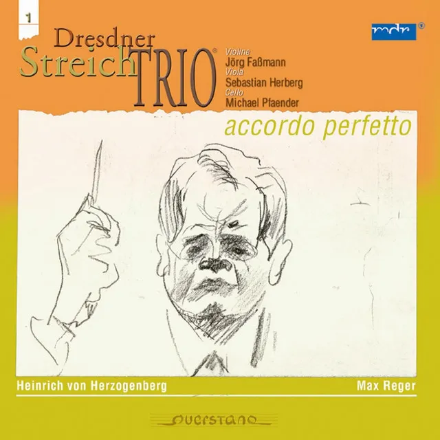 Max Reger; Streichtrio Op. 77 B - Vivace