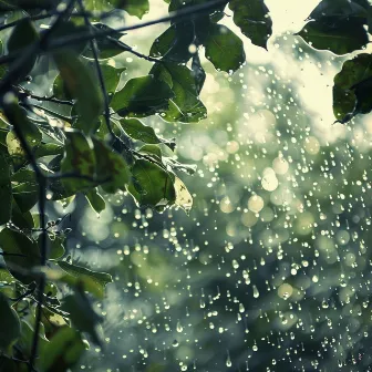 Meditación Binaural En La Lluvia: Sonidos De Tranquilidad by Meditaciones Pacíficos