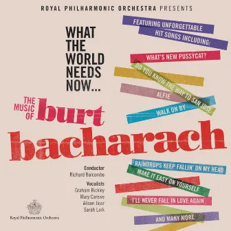 What the World Needs Now (The Music of Burt Bacharach) by Richard Balcombe