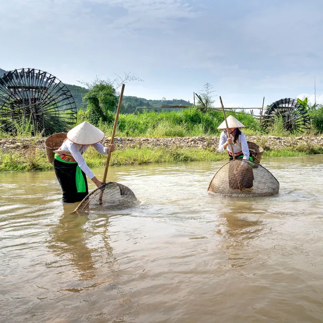 Binaural Depth: Water's Power in Productive Work