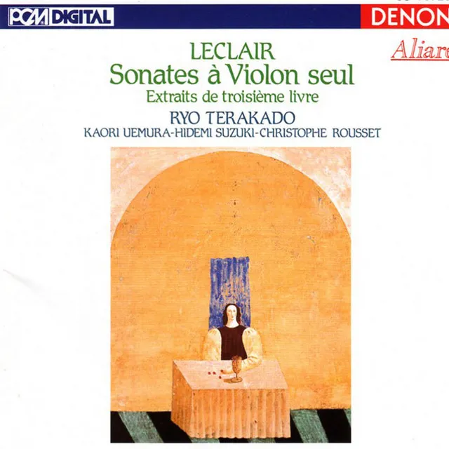 Leclair: Sonates à Violon seul