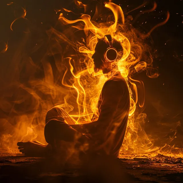 Fire Relaxation Waves: Binaural Harmony