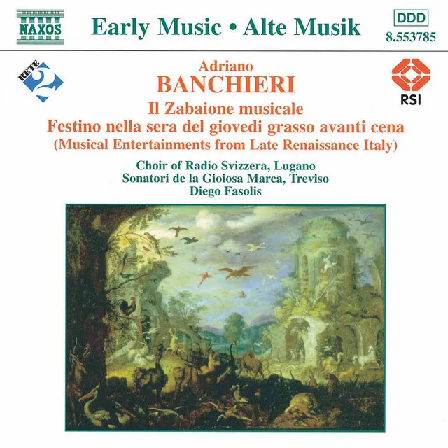 Banchieri: Il Zabaione Musicale