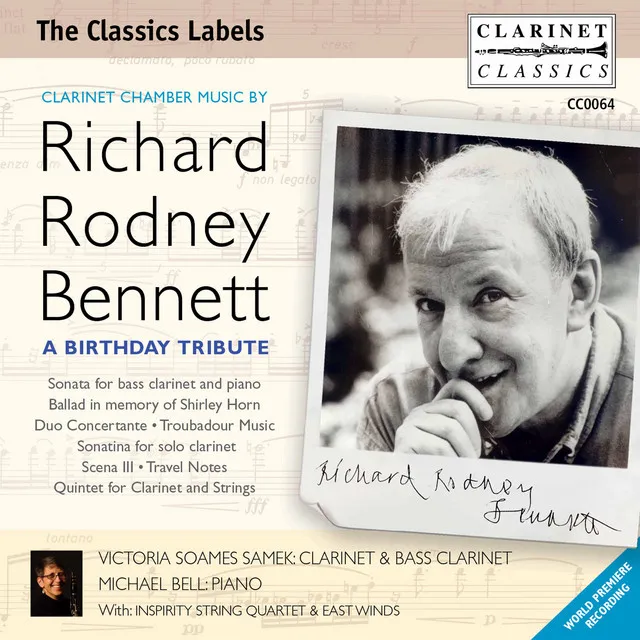 Richard Rodney Bennett: A Birthday Tribute