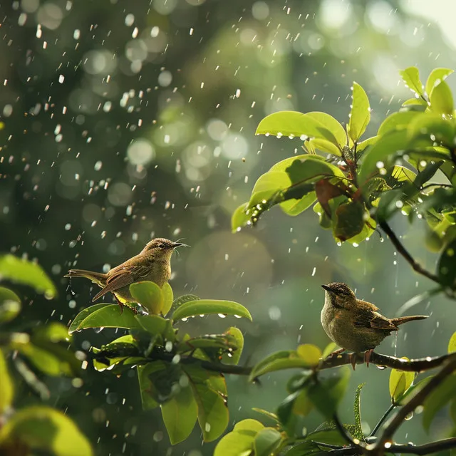 Newborn Nature Whispers Rain and Birds