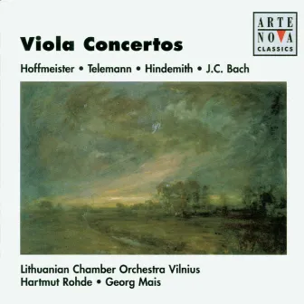 Hoffmeister/Telemann/Hindemith/J.C. Bach: Viola Concertos by Hartmut Rohde