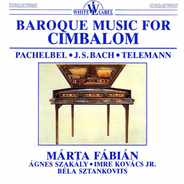 French Suite No. 3 in B minor, BWV 814 (arr. for 2 cimbaloms): III. Sarabande