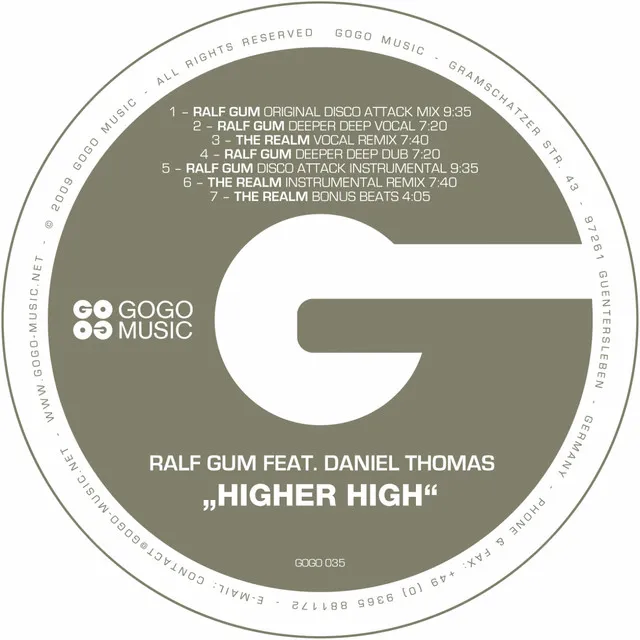 Higher High - Ralf GUM Disco Attack Mix