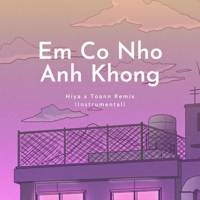 Em Có Nhớ Anh Không (Toann Remix) [Instrumental]