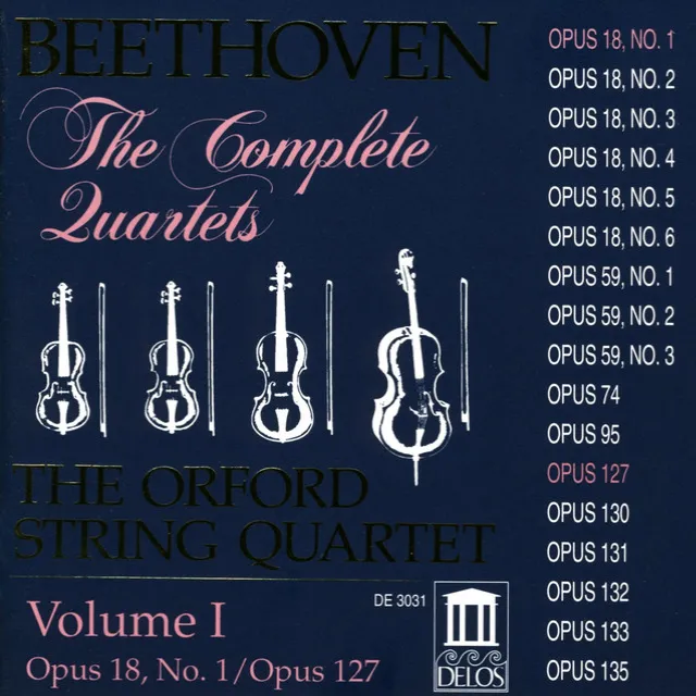 String Quartet No. 1 in F Major, Op. 18: III. Scherzo. Allegro molto