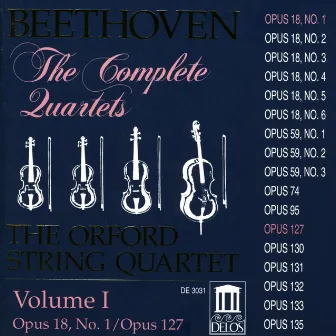 Beethoven, L.: String Quartets Nos. 1 and 12 by Orford String Quartet