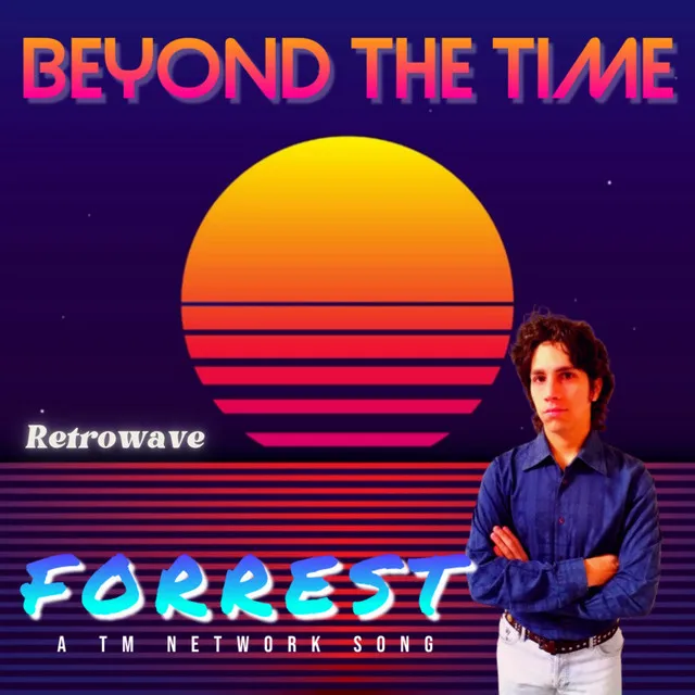 Beyond the Time - Synthwave - Retrowave Remix Cover