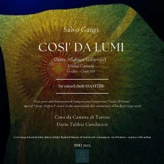 Così da' Lumi (Live) by Coro da Camera di Torino