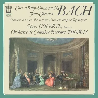 Carl-Philip-Emmanuel et Jean-Chretien Bach (Concertos pour clavecin) by Hans Goverts