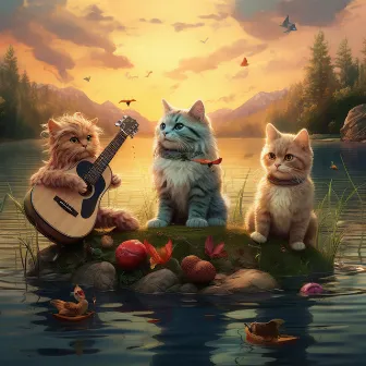 Music for Stress Relief: Reflections in Cat Choir by Foley Music