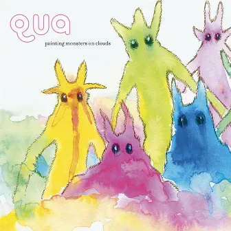 Painting Monsters On Clouds by Qua