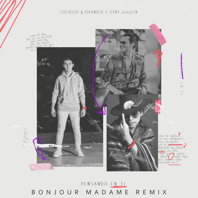 Pensando en Ti - Bonjour Madame Remix