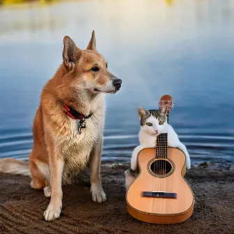 Pets' Peace: Relaxing Guitar and Water Sounds by Comfortable Music for Pets