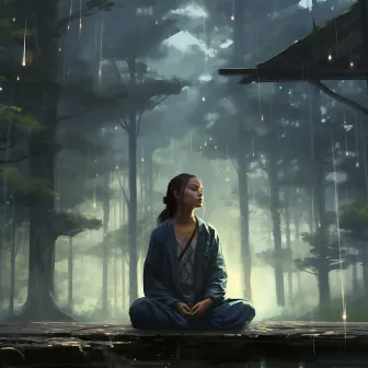 Meditación De La Lluvia: Melodía Del Flujo Meditativo De Las Gotas De Lluvia by La Lluvia Suena Expertos en Naturaleza