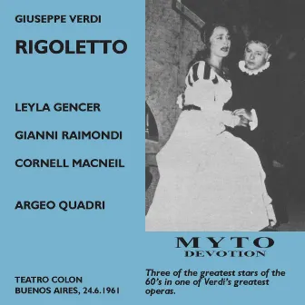 Verdi: Rigoletto (Live) by Cornell MacNeil