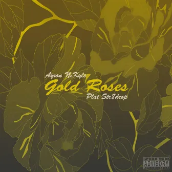 Gold Roses by Unknown Artist