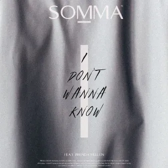 I Don't Wanna Know by SOMMA