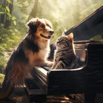 Pets Melody: Piano Gentle Waves by Soothe Sounds