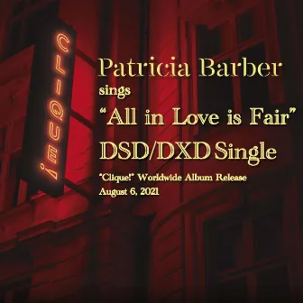 All in Love is Fair by Patricia Barber