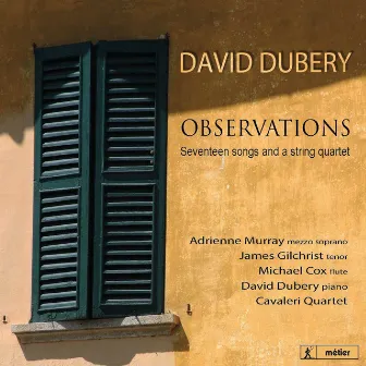 Observations by David Dubery