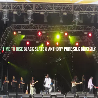 Time to Rise by Anthony Pure Silk Brightly